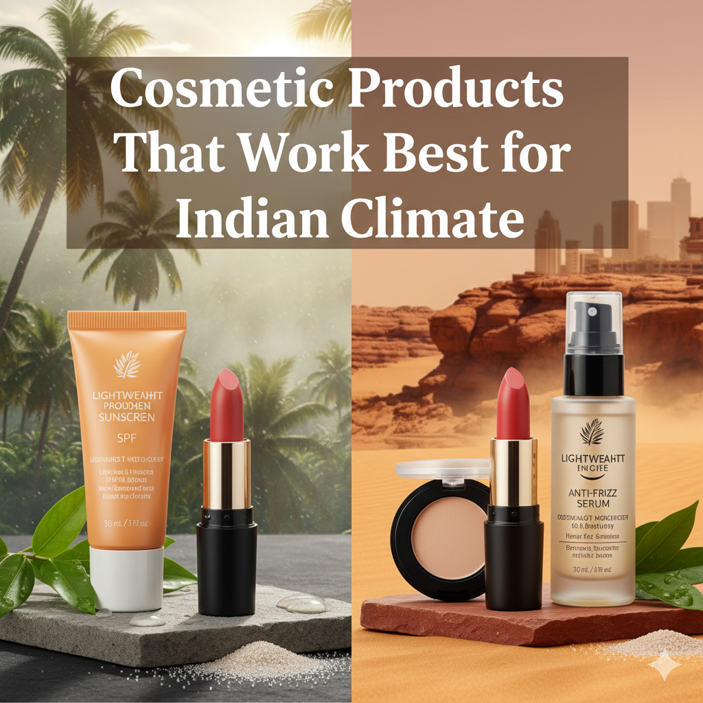 cosmetic products for Indian climate